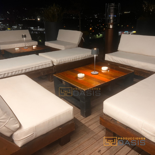 Arriendo de mobiliario para eventos