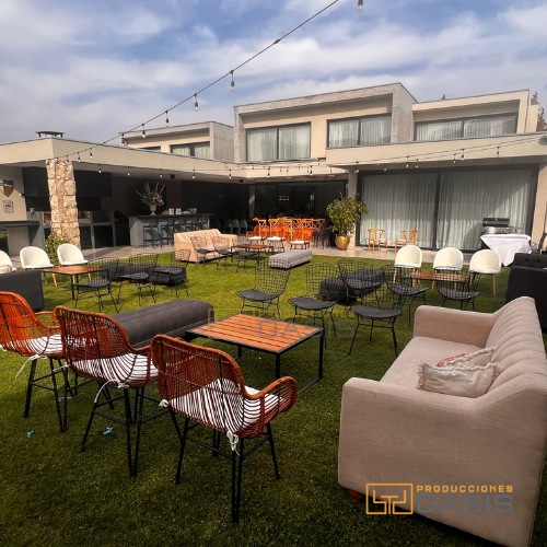 Arriendo de mobiliario para eventos